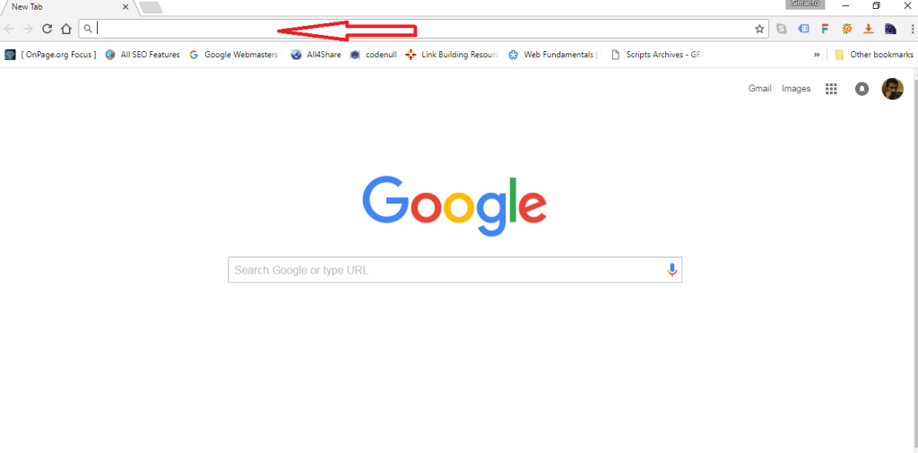 Address Bar in a Browser