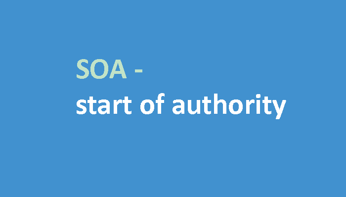 What is an SOA Record?