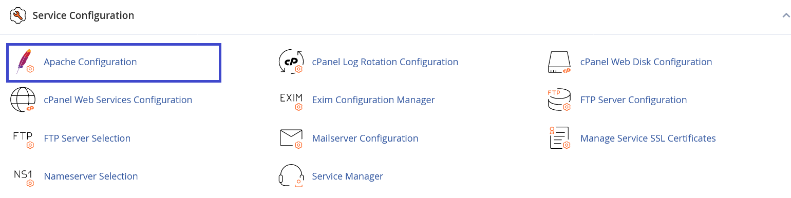 Apache Configuration